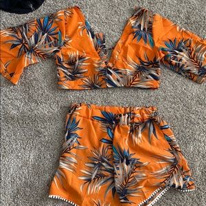 Two piece summer outfit